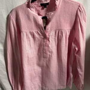 J. Crew Light Pink Blouse